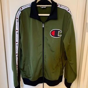 Green Champion Logo Jacket